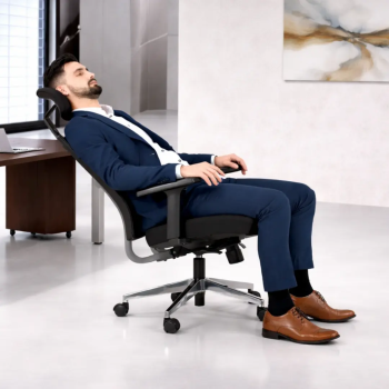 Silla ergonómica Atlanta con cabezal y brazos 3D | Laoficinaonline