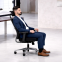 Silla ergonómica Atlanta con cabezal y brazos 3D | Laoficinaonline