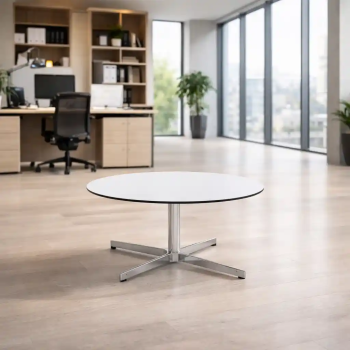 Mesa de centro auxiliar para sala de espera.