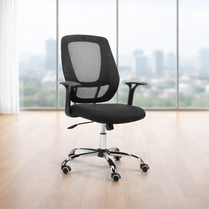 Silla minimalista Genova de Euromof para oficina