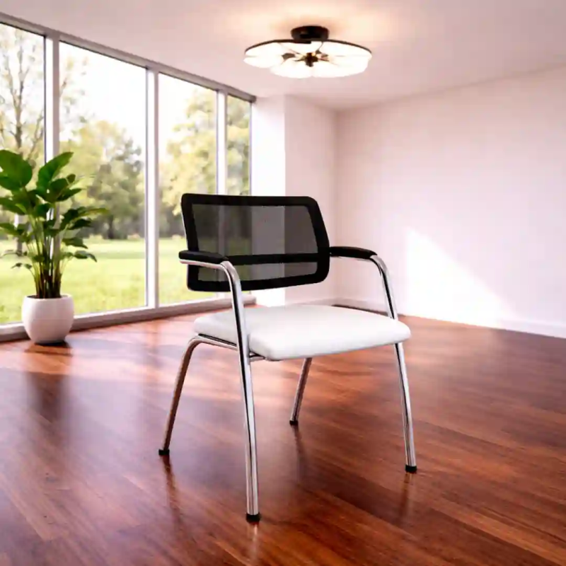 Silla confidente con brazos Urban de 4 pies | Laoficinaonline