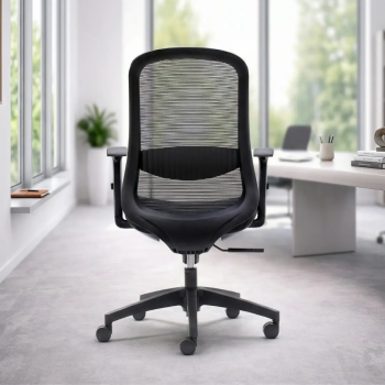 Silla ergonómica Lima con respaldo de malla y soporte lumbar | Laoficinaonline
