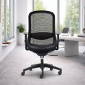 Silla ergonómica Lima con respaldo de malla y soporte lumbar | Laoficinaonline
