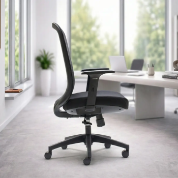 Silla ergonómica Lima con respaldo de malla y soporte lumbar | Laoficinaonline