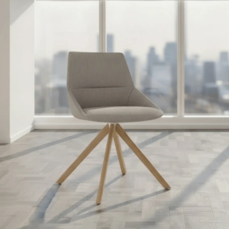 Silla estilo nórdico Dunas XS de Inclass | Laoficinaonline