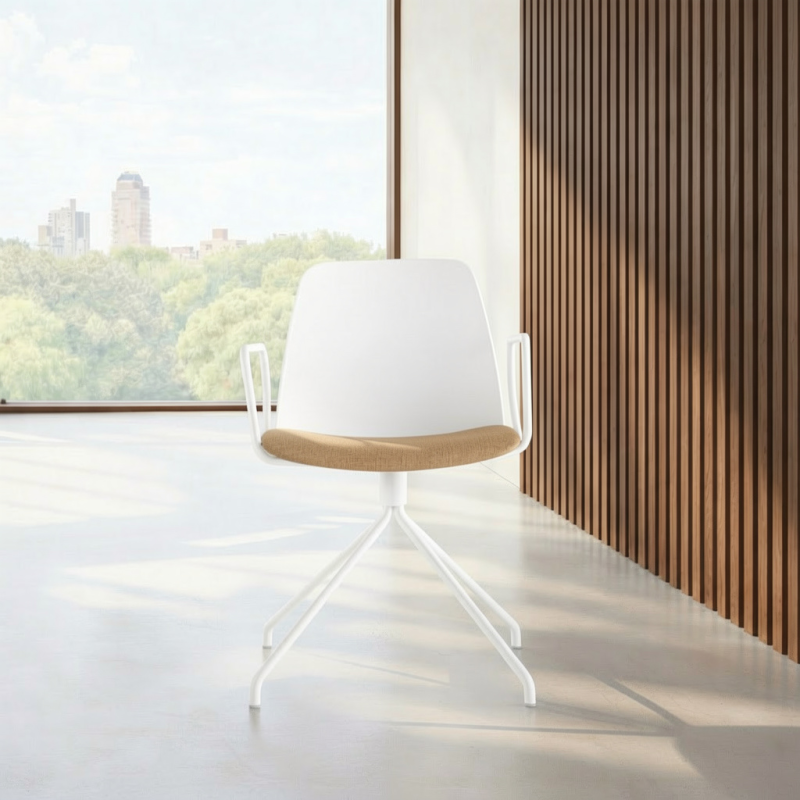 Asiento tapizado Silla confidente Unnia de Inclass | Laoficinaonline