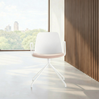 Asiento tapizado Silla confidente Unnia de Inclass | Laoficinaonline