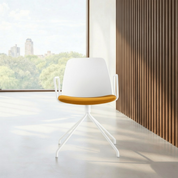 Asiento tapizado Silla confidente Unnia de Inclass | Laoficinaonline