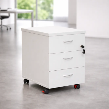 Cajonera de 3 cajones o de cajón y archivo para oficina