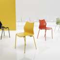 Silla confidente Tenzing de Somomar apilable y versátil | Laoficinaonline