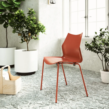 Silla confidente Tenzing de Somomar apilable y versátil | Laoficinaonline
