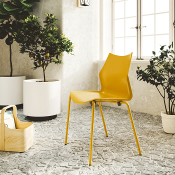 Silla confidente Tenzing de Somomar apilable y versátil | Laoficinaonline