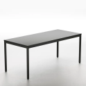 Mesa de oficina Line con estructura metálica | Laoficinaonline