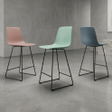 Silla media Varya con base trineo