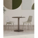 Mesa redonda Flat fenólico para exterior e interior | laoficinaonline