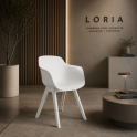 Silla fija Dream apilable para oficina y colectividades | Laoficinaonline