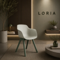 Silla fija Dream apilable para oficina y colectividades | Laoficinaonline