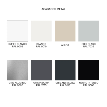 Armario metálico de persiana 220 cm monoblock | Laoficinaonline