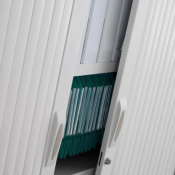 Armario metálico de persiana 145 cm monoblock | Laoficinaonline