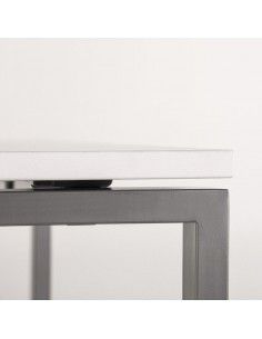 detalle tabero y estructura de mesa oficina portico de jgorbe