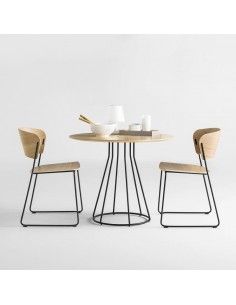 Sillas modernas de madera Arc de inclass