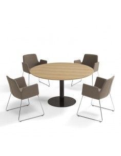 Mesa reunion redonda Flat de inclass