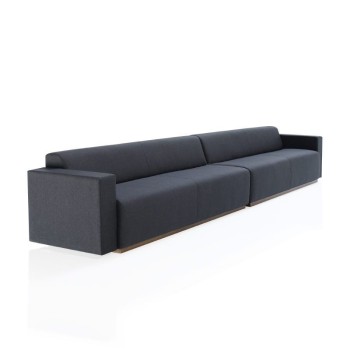 Sofa oficina Pau 4 plazas