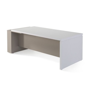 Mesa despacho G3 de JGorbe en blanco y arena