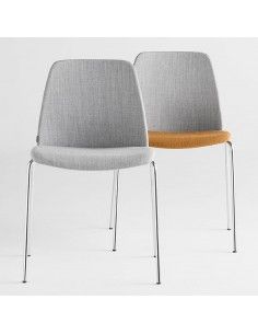 Asiento tapizado para silla Unnia de inclass