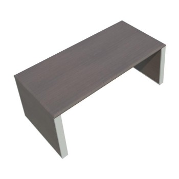 Mesa despacho serie Líder de JGorbe en nogal oscuro