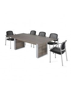 Mesa de reuniones rectangular Omega de JGorbe en nebraska