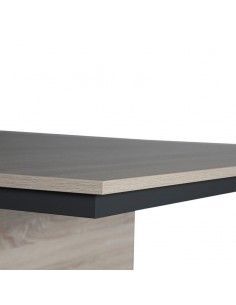 Detalle estructura negro mesa de reuniones Omega de JGorbe