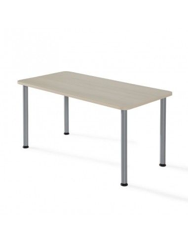 Mesa de estudio rectangular de JGorbe en acacia