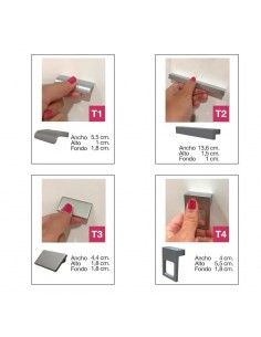 Tiradores disponibles armario