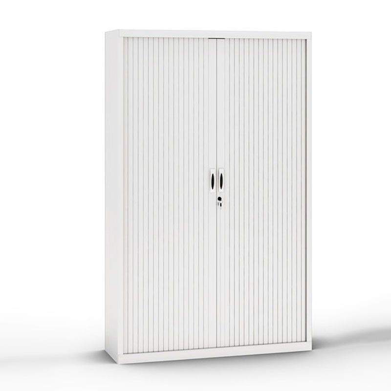Armario oficina persiana vertical de Gapsa en blanco