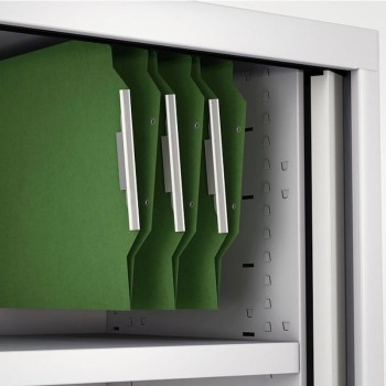 Carpetas colgantes para armario oficina persiana vertical de Gapsa en blanco