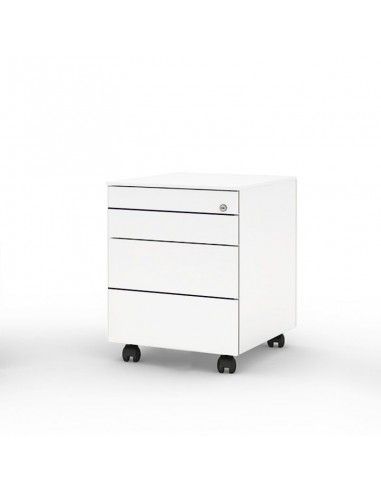 Cajonera oficina metálica 3 cajones y portalápices de Gapsa