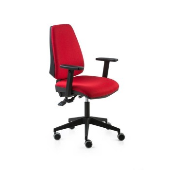Silla escritorio Adapta de Dileoffice en rojo
