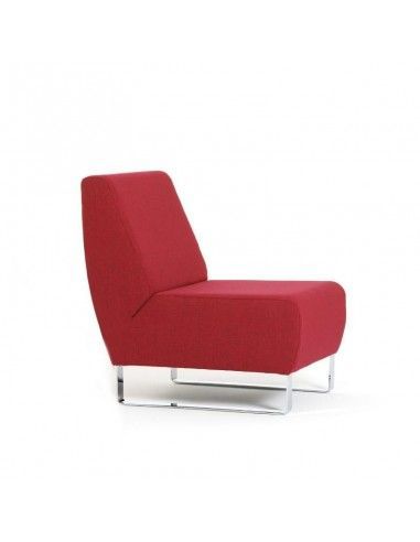 Butaca oficina Tempo de Dileoffice en color rojo
