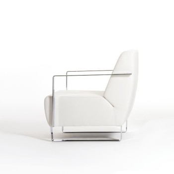 Butaca oficina Tempo de Dileoffice en color blanco