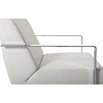 Butaca oficina Tempo de Dileoffice en color blanco