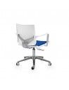 Silla estudio Atenea de Dileoffice en blanco