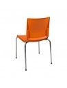 Silla confidente Atenea de Dileoffice en naranja