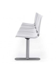 Bancada oficina Atenea de Dileoffice en blanco