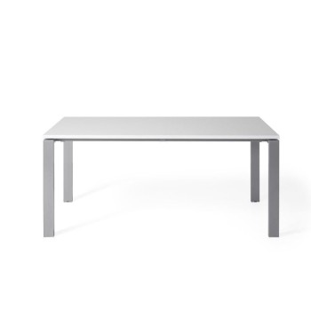 Mesa oficina blanca serie Portico de JGorbe