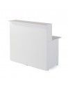 Mostrador recepcion blanco Basic de JGorbe en 120 cm. ancho
