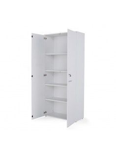 Armario oficina de madera alto con puertas de JGorbe entrega express