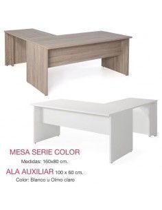 Oferta muebles oficina mesa escritorio, ala y cajonera