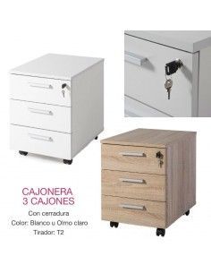 Oferta muebles oficina mesa escritorio, ala y cajonera