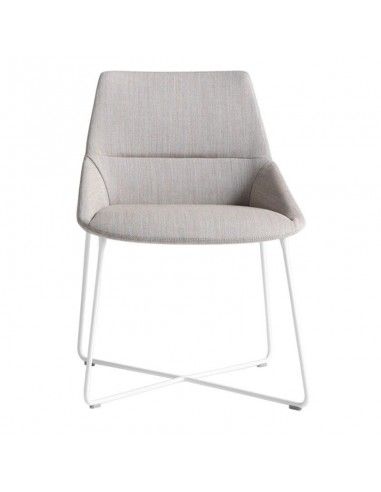 Silla confidente diseño Dunas XS de Inclass con pie de varilla